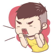 mao son boss sticker #6608827