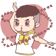 mao son boss sticker #6608843