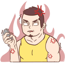 mao son boss sticker #6608847