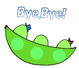 Cute soybeans sticker #6608873