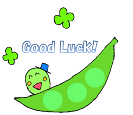 Cute soybeans sticker #6608874