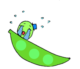 Cute soybeans sticker #6608879