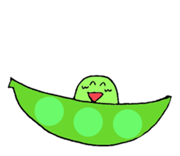 Cute soybeans sticker #6608886