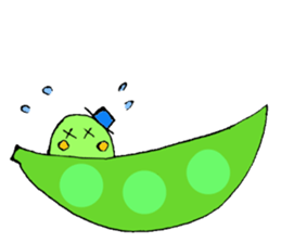 Cute soybeans sticker #6608888