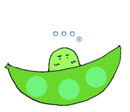 Cute soybeans sticker #6608898