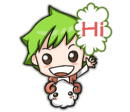 Ammon, the Shepard sticker #6608965