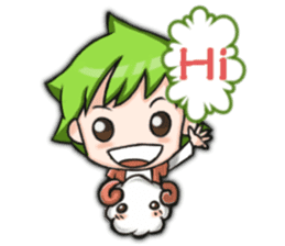 Ammon, the Shepard sticker #6608965