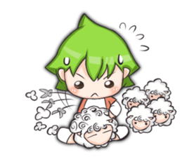 Ammon, the Shepard sticker #6608968