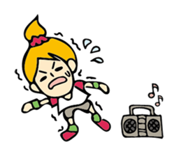 Go to sea to become slim! sticker #6609075