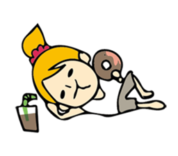 Go to sea to become slim! sticker #6609082