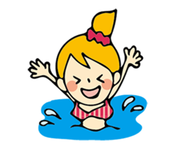 Go to sea to become slim! sticker #6609090