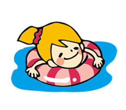 Go to sea to become slim! sticker #6609091