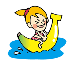 Go to sea to become slim! sticker #6609093