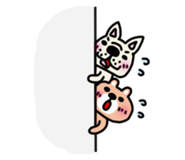 The sticker of the bear for type AB. sticker #6609205