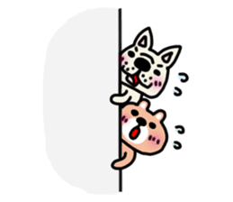 The sticker of the bear for type AB. sticker #6609205