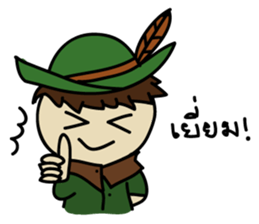 Warriors of Four sticker #6609270