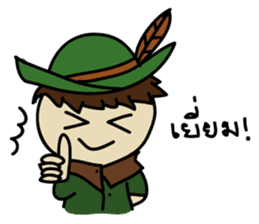 Warriors of Four sticker #6609270