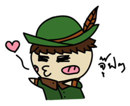 Warriors of Four sticker #6609278