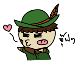 Warriors of Four sticker #6609278