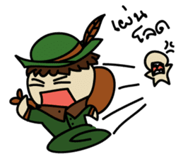 Warriors of Four sticker #6609290