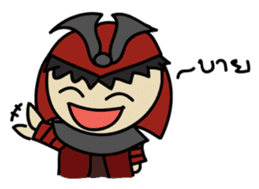 Warriors of Four sticker #6609295