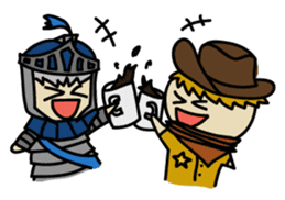 Warriors of Four sticker #6609297