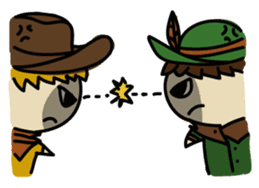 Warriors of Four sticker #6609298