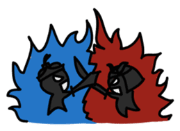 Warriors of Four sticker #6609299