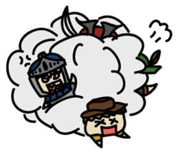 Warriors of Four sticker #6609300