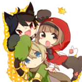 Little Red Ridinghood sticker #6610087