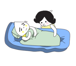 Mango couple sticker #6610479