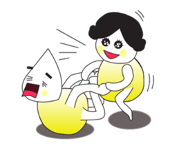 Mango couple sticker #6610484