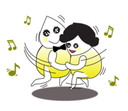 Mango couple sticker #6610493