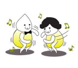 Mango couple sticker #6610494