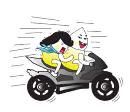 Mango couple sticker #6610495