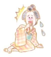 Kawaii unwind Japan sticker #6610627