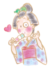 Kawaii unwind Japan sticker #6610628