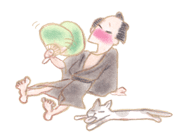 Kawaii unwind Japan sticker #6610650