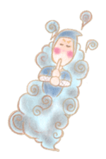 Kawaii unwind Japan sticker #6610655