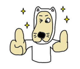 The Dog father sticker #6611189