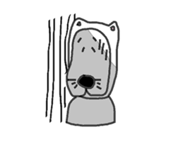 The Dog  father sticker #6611190