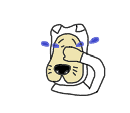 The Dog  father sticker #6611191