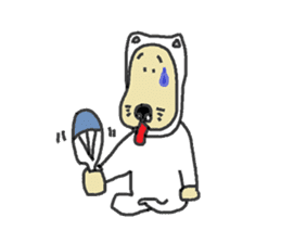 The Dog father sticker #6611193