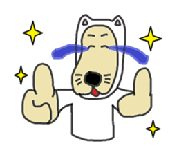 The Dog  father sticker #6611203