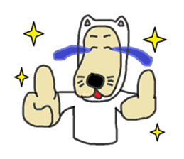 The Dog father sticker #6611203