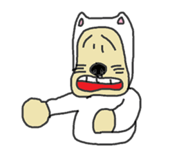 The Dog  father sticker #6611206