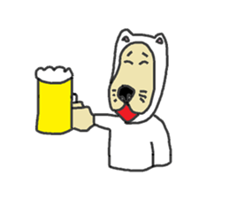 The Dog  father sticker #6611208