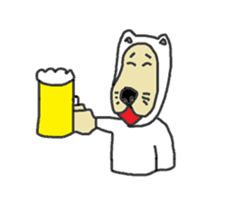 The Dog father sticker #6611208