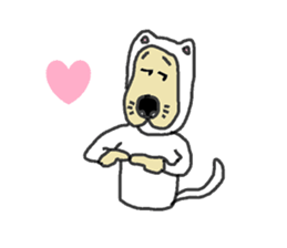 The Dog  father sticker #6611209