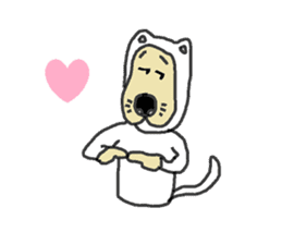 The Dog father sticker #6611209